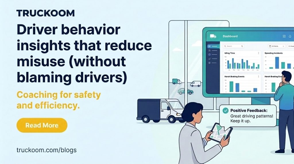Driver behavior insights to reduce fleet misuse